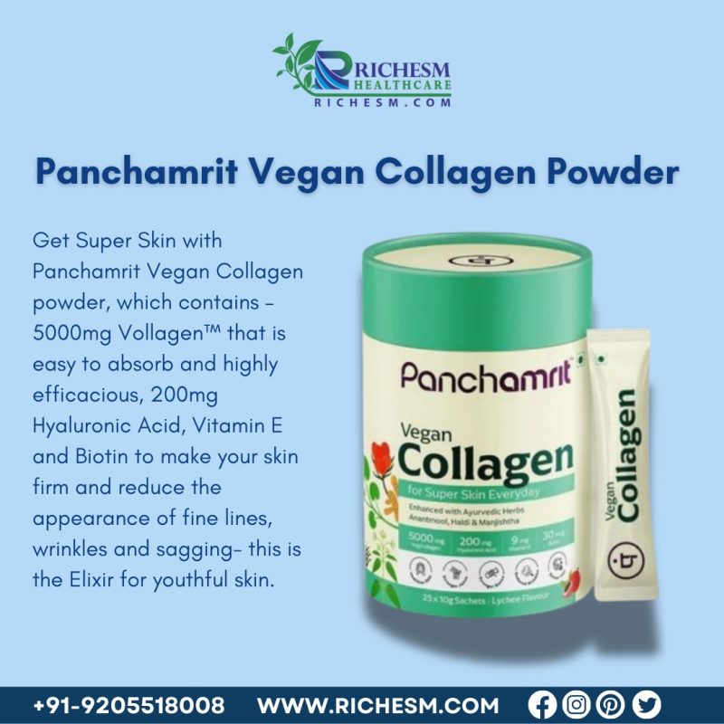 Boost Your Skin Health with Panchamrit Vegan Collagen Powder