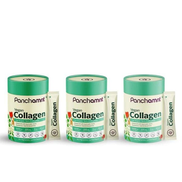 Panchamrit Vegan Collagen Powder Lychee Flavour 8