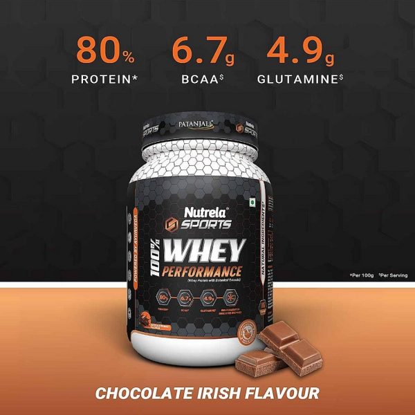 Patanjali Nutrela Sports 100 Whey Performance Chocolate Irish 1 Kg3