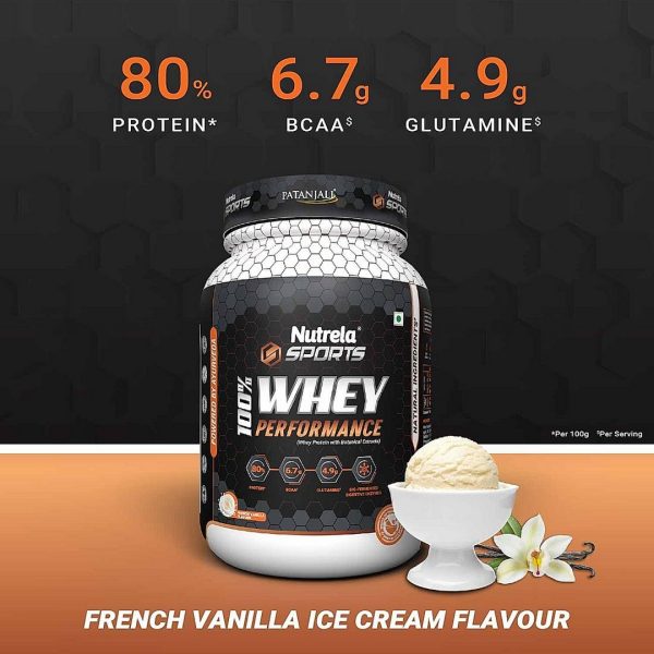 Patanjali Nutrela Sports 100 Whey Performance French Vanilla 1 Kg3