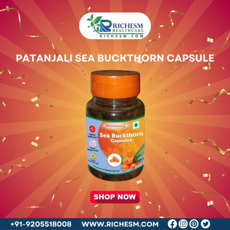 Patanjali Sea Buckthorn Capsules A Natural Source of Health Benefits