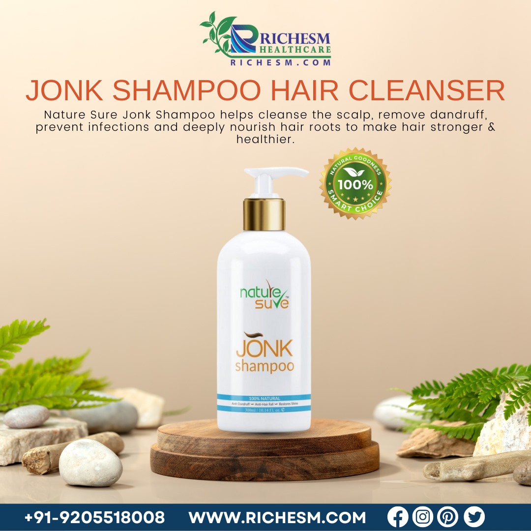 Revitalize Your Hair with Jonk Shampoo Hair Cleanser