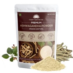 Saptamveda Organic Ashwagandha Powder 250 Gms