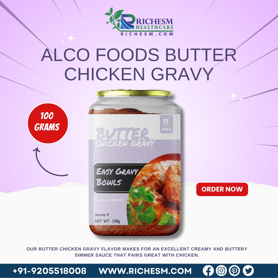 Alco Foods Butter Chicken Gravy Creamy Delight in Every Bite