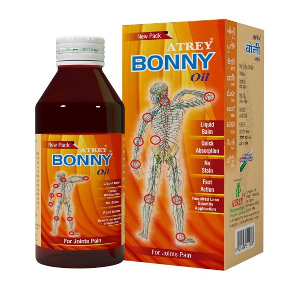Atrey Ayurveda Bonny Oil for Fast Long Lasting Pain Relief 90 ml 1