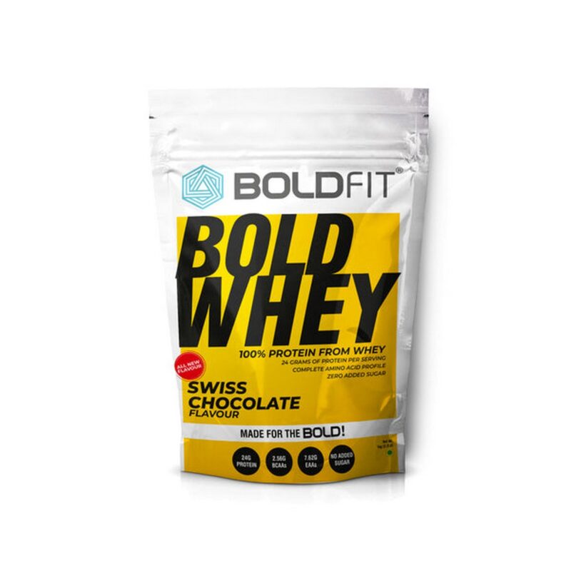 Boldfit Bold Whey Protein Chocolate Flavor 1Kg