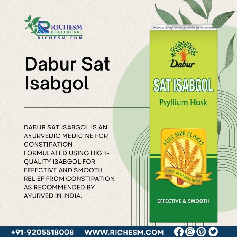 Experience Digestive Wellness with Dabur Sat Isabgol 1