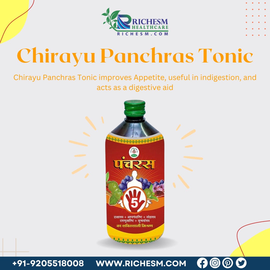 Revitalize Your Health with Chirayu Panchras Tonic
