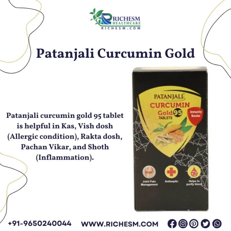 Unleash the Potential of Patanjali Curcumin Gold Tablets for Enhanced Wellness