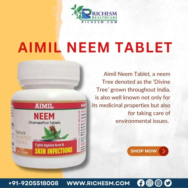 Aimil Neem Tablet Harness the Power of Nature for Your Health