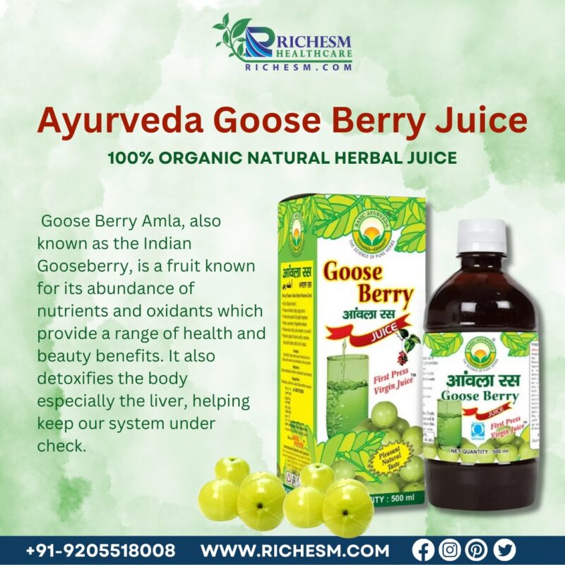 Ayurveda Gooseberry Juice Natural Wellness and Vitality in Every Sip