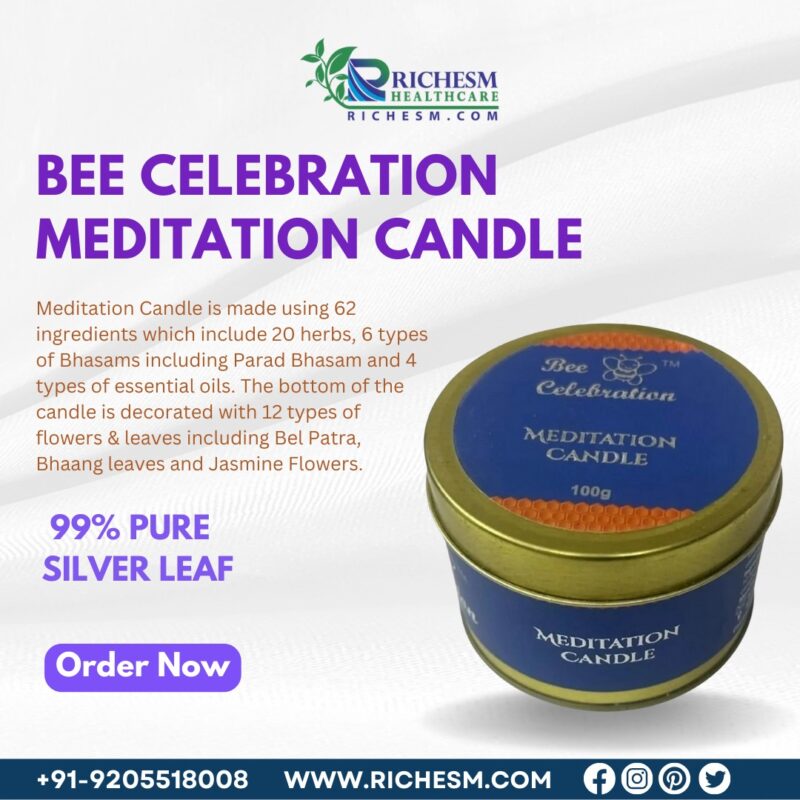 Bee Celebration Meditation Candles Illuminate Your Path to Tranquility