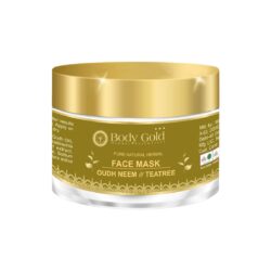 Body Gold Face Mask Oudh Neem Tea Tree 60 Gm