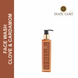 Body Gold Face Wash Clove Cardamom For Oily To Normal Skin 100 ml