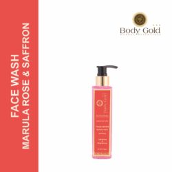 Body Gold Marula Rose Saffron Face Wash